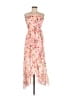 Venus 100% Polyester Floral Pink Cocktail Dress Size M - photo 1