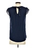 Fortune + Ivy 100% Polyester Blue Sleeveless Blouse Size XS - photo 2