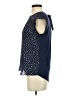 Fortune + Ivy 100% Polyester Blue Sleeveless Blouse Size XS - photo 5