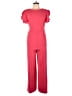 Calvin Klein Solid Red Pink Jumpsuit Size 12 - photo 1
