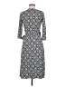 Bisou Bisou Print Gray Casual Dress Size 6 - photo 2