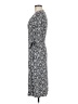 Bisou Bisou Print Gray Casual Dress Size 6 - photo 5