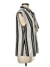 Iris Setlakwe 100% Polyester Stripes Ivory Sleeveless Blouse Size 8 - photo 4