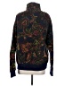 J.Crew 100% Polyester Paisley Blue Track Jacket Size S - photo 2