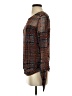 DKNY Brown Long Sleeve Blouse Size S - photo 5