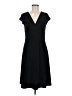 Axcess Solid Black Casual Dress Size M - photo 1