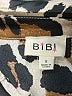 Bibi 100% Polyester Animal Print Brown Short Sleeve Blouse Size S - photo 7