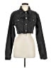 MANIERE DE VOiR Gray Denim Jacket Size 22 - photo 1