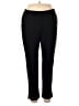 Purejill Solid Black Track Pants Size M - photo 1
