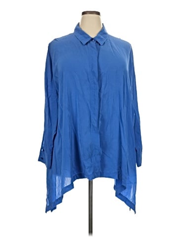 Eileen Fisher 3/4 Sleeve Silk Top (view 1)