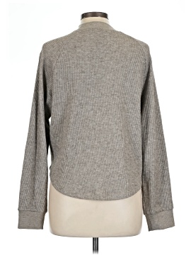 Madewell Waffle-Knit Long-Sleeve Crewneck Tee (view 2)