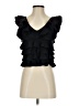 Endless Rose Black Sleeveless Blouse Size S - photo 1