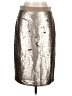 Banana Republic 100% Polyester Metallic Silver Formal Skirt Size 12 - photo 1