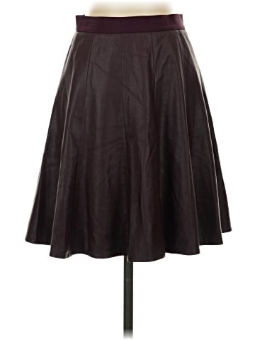 Rebecca Taylor Faux Leather Skirt (view 1)