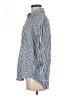 Unbranded Stripes Blue Long Sleeve Button-Down Shirt Size M - photo 5