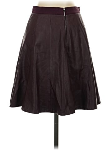 Rebecca Taylor Faux Leather Skirt (view 2)