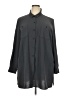 Port Authority 100% Polyester Gray 3/4 Sleeve Blouse Size XXL - photo 1