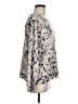 360 Cashmere 100% Cashmere Animal Print Silver Cashmere Pullover Sweater Size M - photo 4