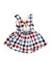 Cat & Jack Checkered-gingham Blue Dress 9-12 MO / 12 MO - photo 2