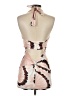 Shein Graphic Tan Cocktail Dress Size 2 - photo 2