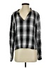 Cloth & Stone Gray Long Sleeve Blouse Size S - photo 1