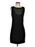 Neiman Marcus Graphic Black Cocktail Dress Size S - photo 1
