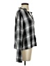 Cloth & Stone Gray Long Sleeve Blouse Size S - photo 4