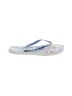 Vera Bradley White Flip Flops Size 9 - 10 - photo 1