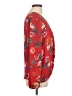Ann Taylor LOFT 100% Rayon Red Long Sleeve Blouse Size M - photo 4