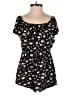 Subdued Hearts Black Romper Size XS - photo 1