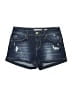 YMI Blue Denim Shorts Size 7 - photo 1