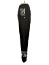 The Elephant Pants 100% Rayon Graphic Black Track Pants Size S - photo 5