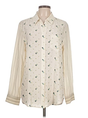 Equipment Long Sleeve Blouse (view 1)