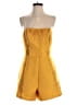 Hutch 100% Polyester Solid Yellow Romper Size 4 - photo 1