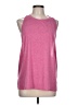 Assorted Brands Pink Sleeveless T-Shirt Size L (estimated) - photo 1