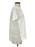 Mystree Ivory Short Sleeve Top Size S - photo 4