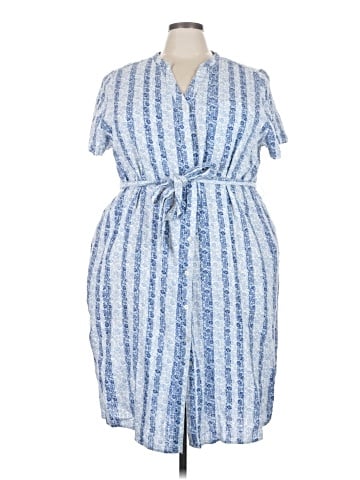 Woman Within Casual Dress (view 1)