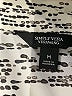 Simply Vera Vera Wang 100% Polyester Animal Print Silver Long Sleeve Blouse Size M - photo 7