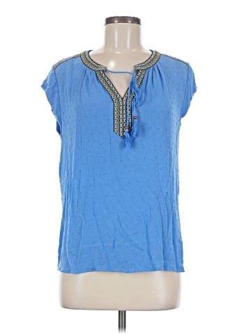 Black Rainn Short Sleeve Blouse (view 1)
