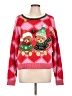 Holiday Time 100% Acrylic Red Pullover Sweater Size L - photo 1