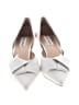 Steve Madden 100% Leather White Heels Size 8 1/2 - photo 2