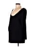 Storq Black 3/4 Sleeve Top Size 6 Maternity - photo 1