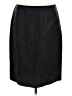 AKRIS 100% Viscose Solid Black Formal Skirt Size 8 - photo 1