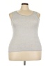 Unbranded Silver Tank Top Size 3X - photo 1