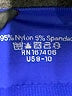 Nuttch Solid Blue Athletic Shorts Size 8 - 10 - photo 4