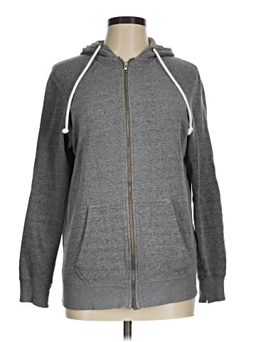Pull&Bear Zip Up Hoodie (view 1)