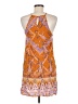 Shein Paisley Orange Casual Dress Size 4 - photo 2