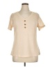 Unbranded Ivory Short Sleeve Top Size XL - photo 1