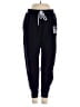 Unbranded Solid Blue Black Sweatpants Size S - photo 1