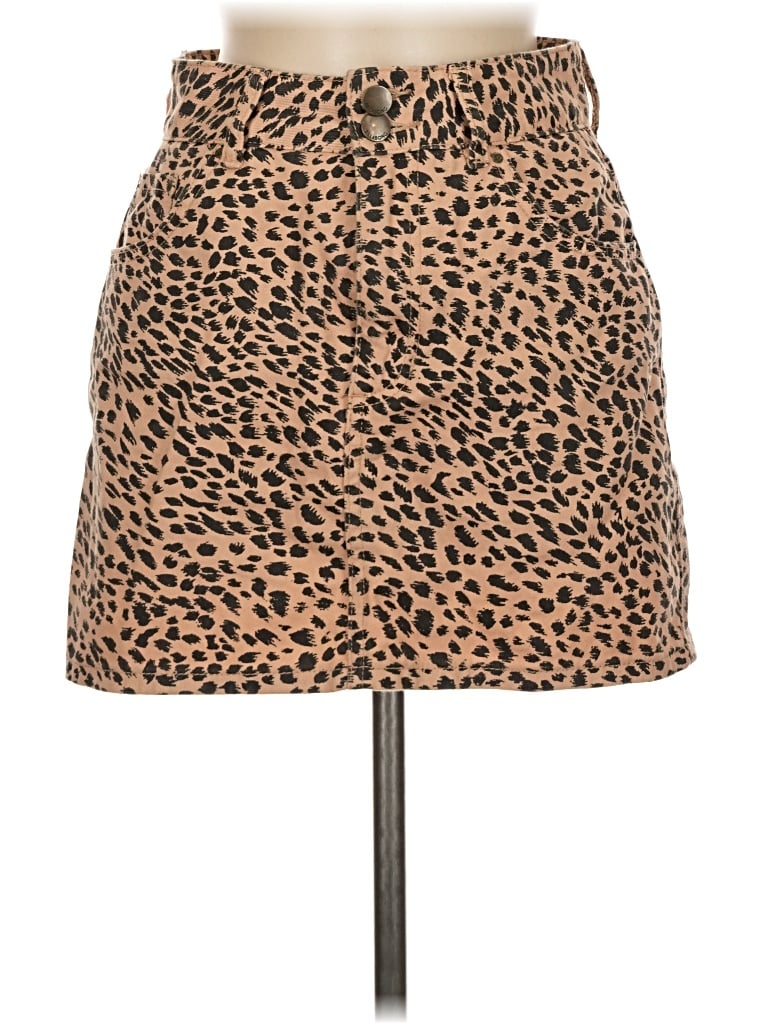 Pre-owned Billabong Casual Skirt In Brown